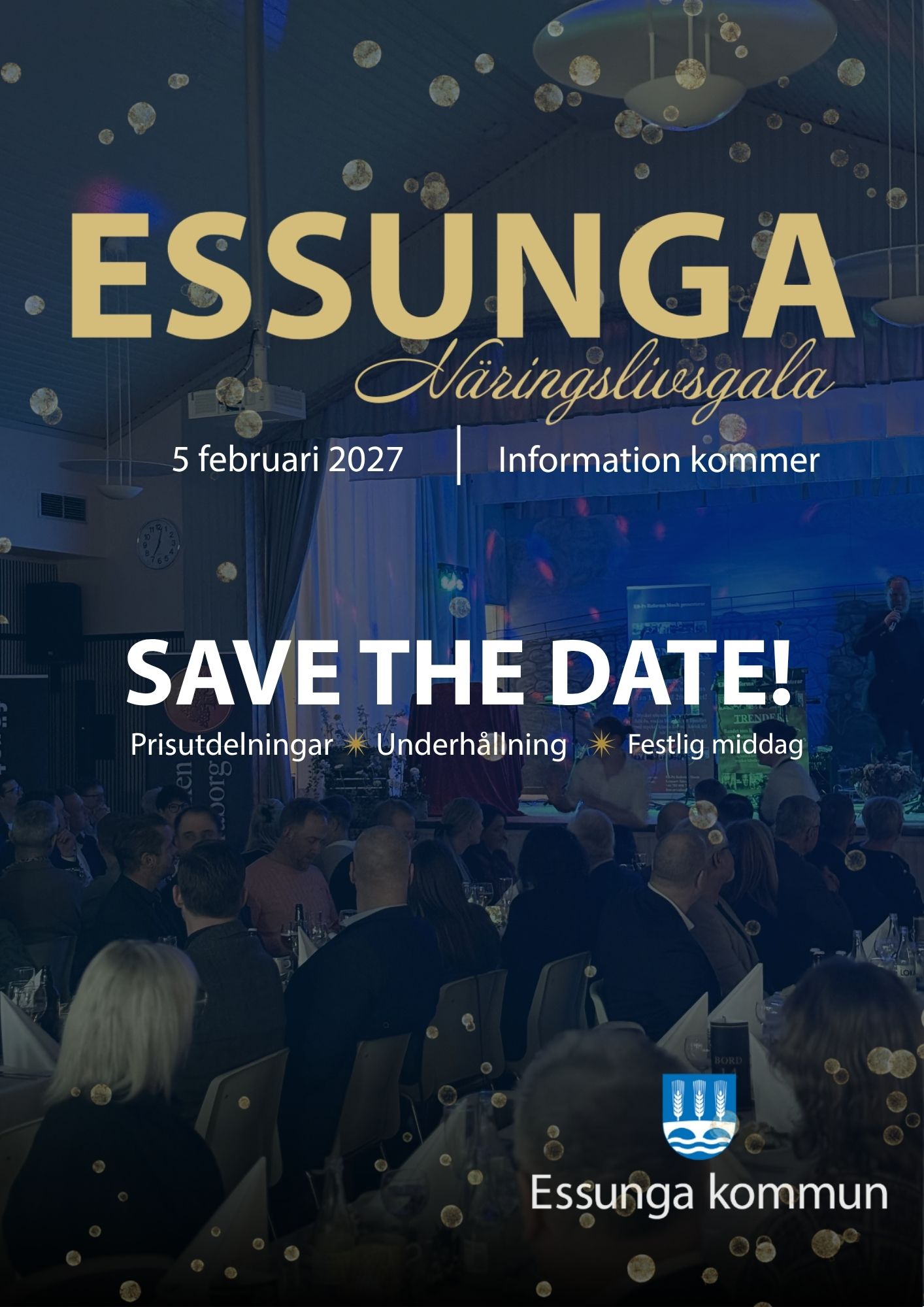Påminnelse om Näringslivsgala 5 februari 2027